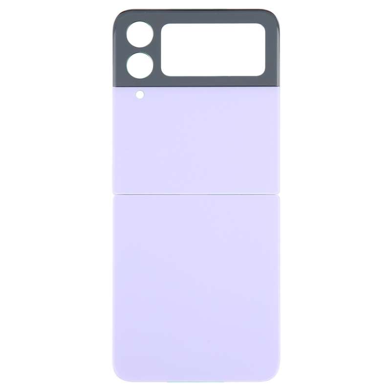 For Samsung Galaxy Z Flip4 SM-F721B Battery Back Cover with Camera Lens Cover(Gold)