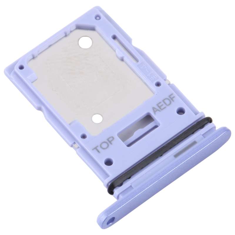 For Samsung Galaxy A54 SM-A546 Original SIM Card Tray + Micro SD Card Tray (Purple)