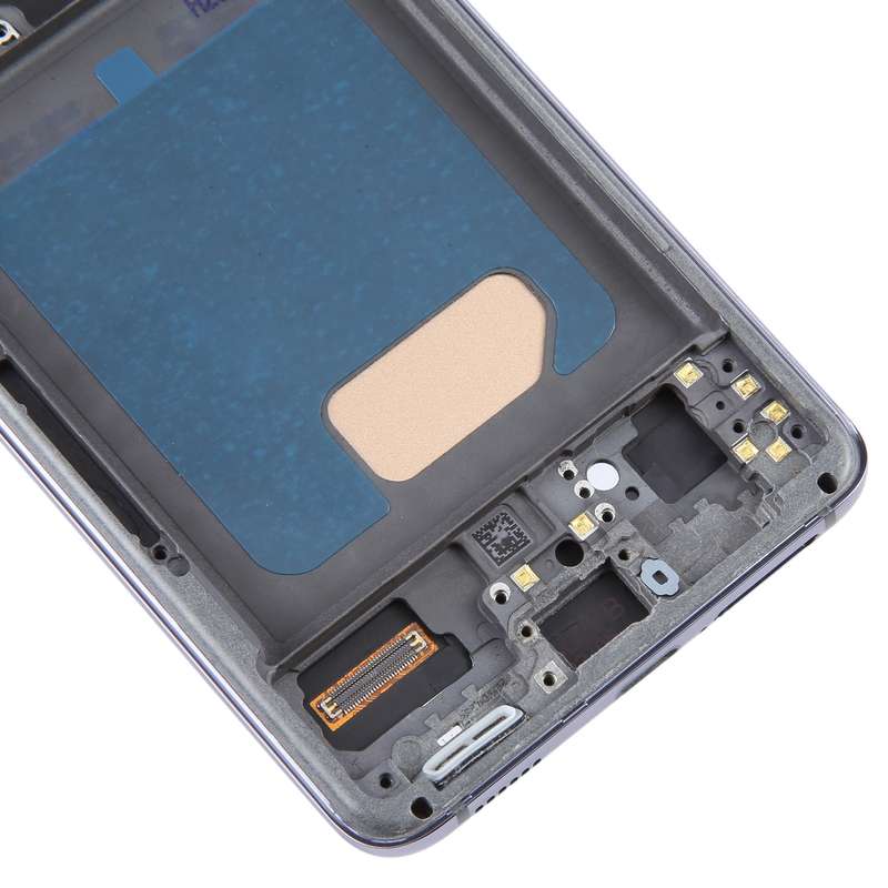 For Samsung Galaxy S21 5G SM-G991 TFT LCD Screen Digitizer Full Assembly with Frame (Grey)