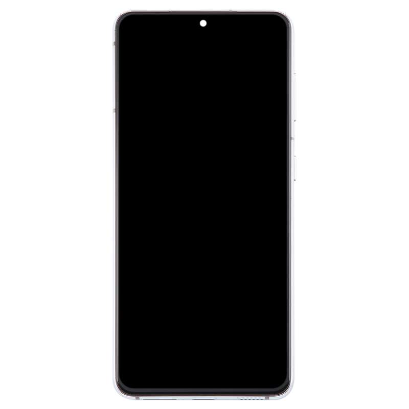 For Samsung Galaxy S21 5G SM-G991 TFT LCD Screen Digitizer Full Assembly with Frame (Silver)