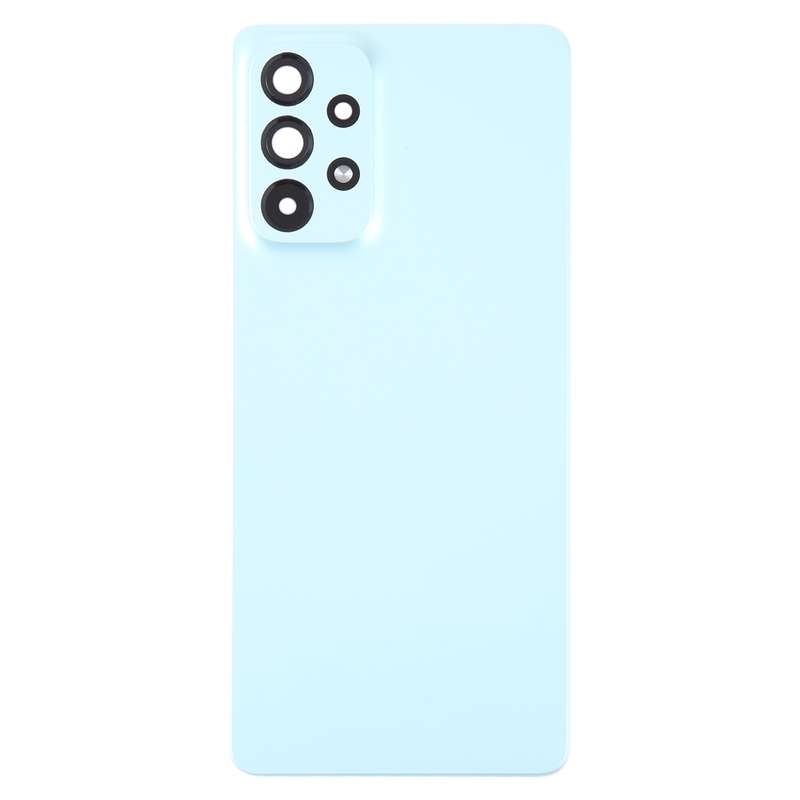 For Samsung Galaxy A73 5G SM-A736B Original Battery Back Cover with Camera Lens Cover(Black)
