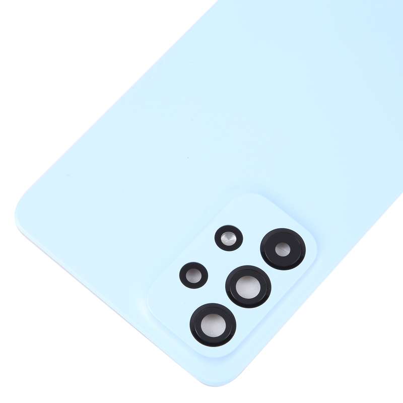 For Samsung Galaxy A53 5G SM-A536B Original Battery Back Cover with Camera Lens Cover(Black)