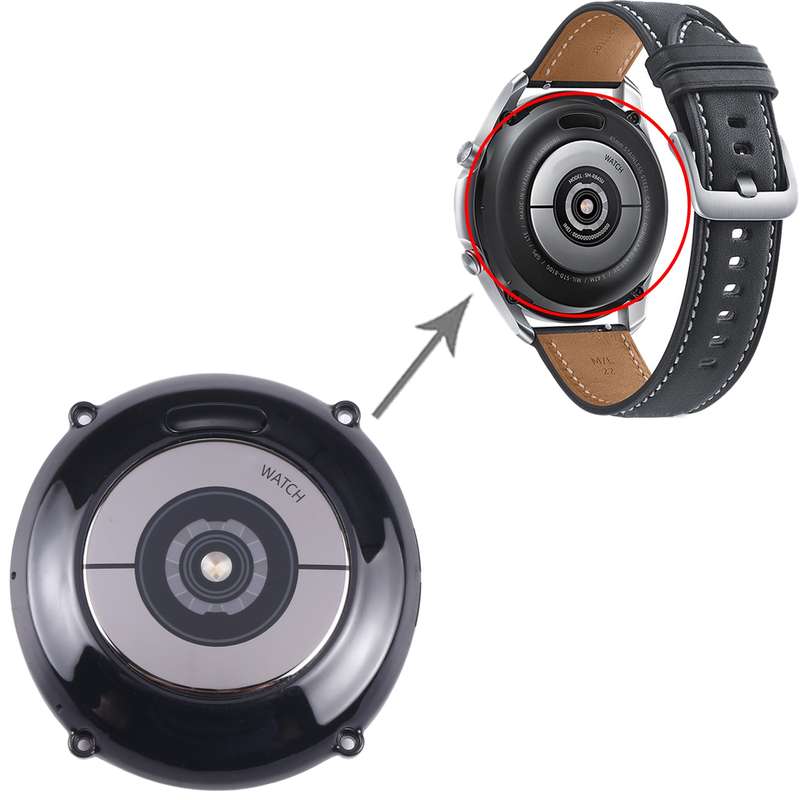 Original Back Cover With Heart Rate Sensor + Wireless Charging Module For Samsung Galaxy Watch 3 41m