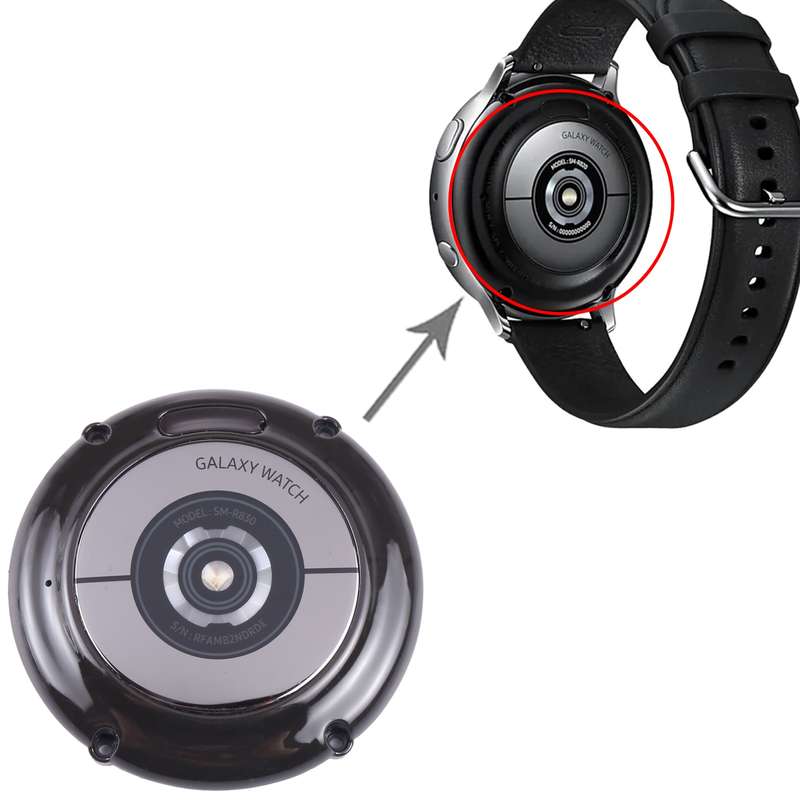 Original Back Cover With Heart Rate Sensor + Wireless Charging Module For Samsung Galaxy Watch Activ