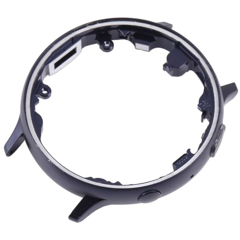 Aluminum Material LCD Screen Frame Bezel Plate For Samsung Galaxy Watch Active2 44mm SM-R820 (Black)