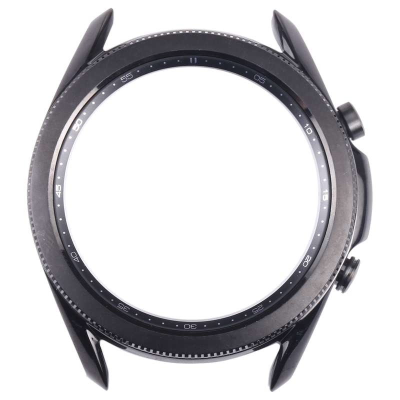 Original LCD Screen Frame Bezel Plate For Samsung Galaxy Watch 3 45mm SM-R840 (Black)