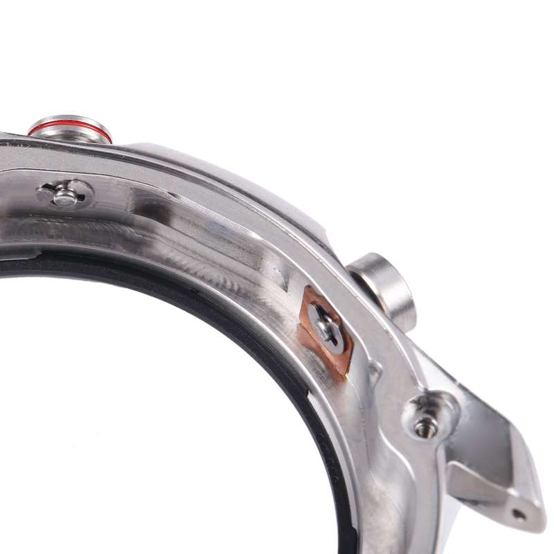 Original LCD Screen Frame Bezel Plate For Samsung Galaxy Watch 3 45mm SM-R840 (Black)