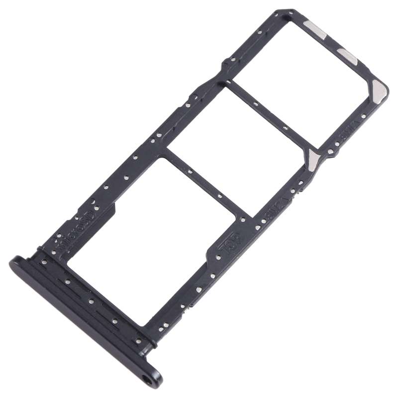 For Samsung Galaxy A05s SM-A057 Original SIM + SIM Card Tray + Micro SD Card Tray (Black)