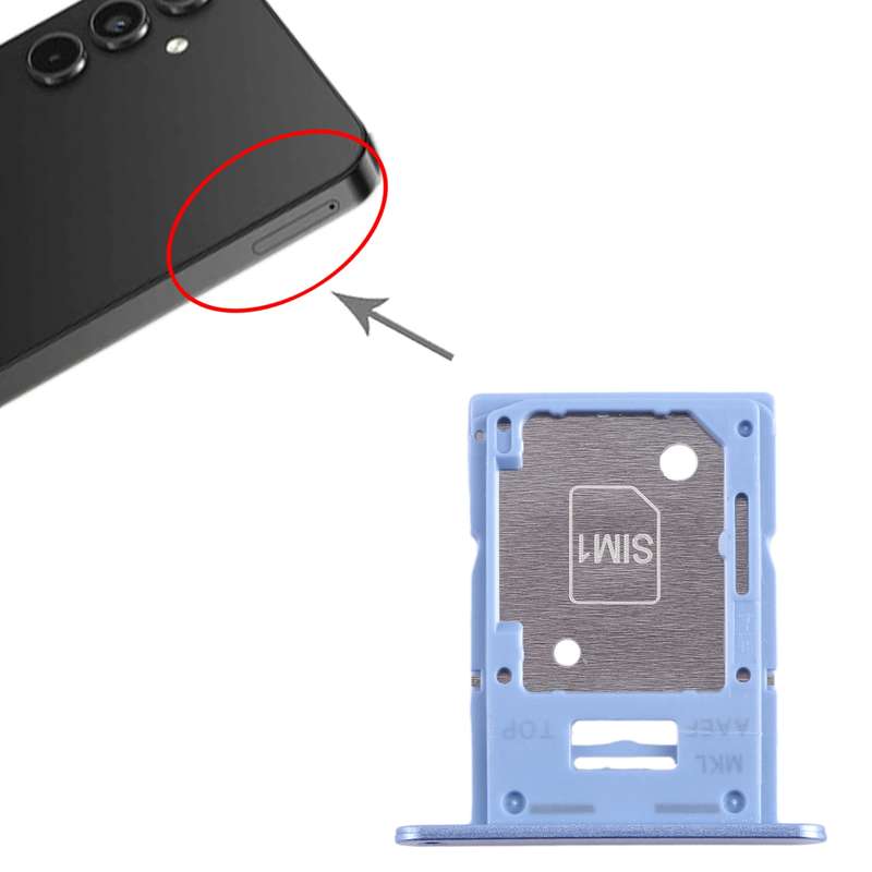 For Samsung Galaxy A15 5G SM-A156B SIM + SIM / Micro SD Card Tray (Black)