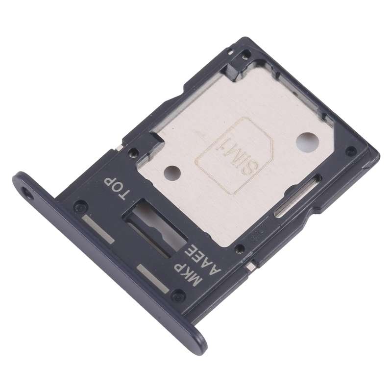 For Samsung Galaxy A15 4G SM-A155F Original SIM Card Tray + SIM / Micro SD Card Tray (Baby Blue)