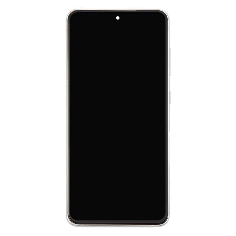 For Samsung Galaxy S21 FE 5G SM-G990B Original LCD Screen Digitizer Full Assembly with Frame (Purple