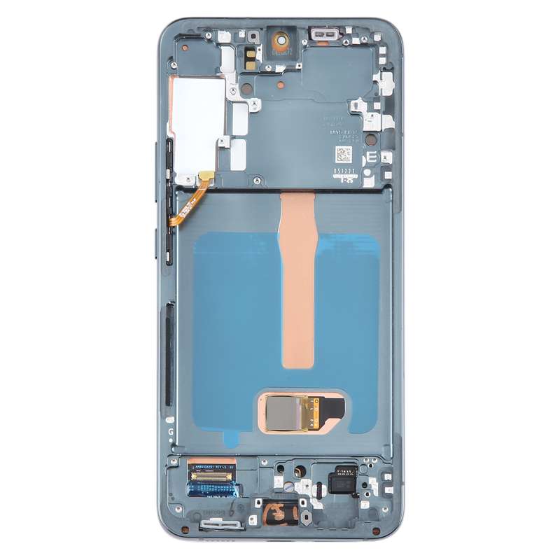 For Samsung Galaxy S22+ 5G SM-S906B Original LCD Screen Digitizer Full Assembly with Frame (White)
