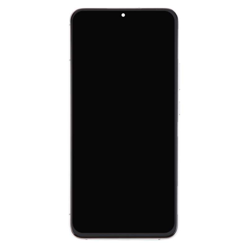 For Samsung Galaxy S22+ 5G SM-S906B Original LCD Screen Digitizer Full Assembly with Frame (White)
