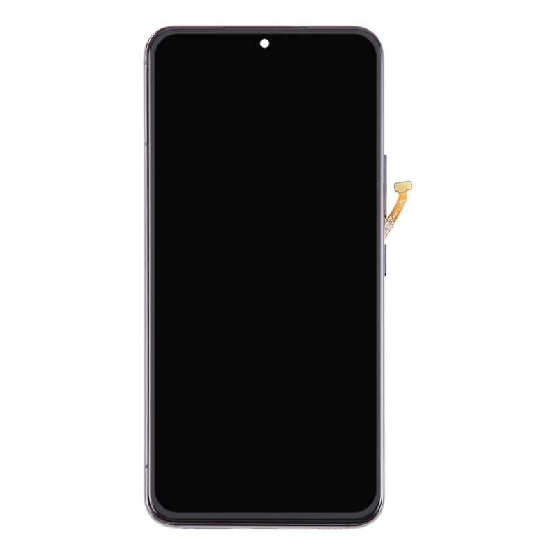 For Samsung Galaxy S22 5G SM-S901B Original LCD Screen Digitizer Full Assembly with Frame (Black)