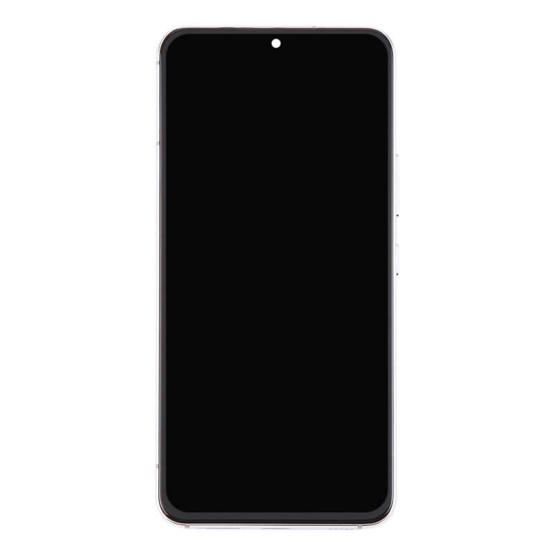 For Samsung Galaxy S22 5G SM-S901B Original LCD Screen Digitizer Full Assembly with Frame (Black)