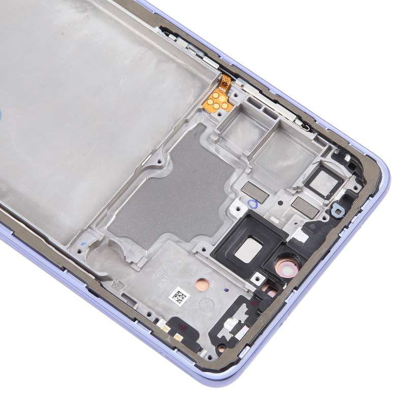 For Samsung Galaxy A72 4G SM-A725 6.43 inch OLED LCD Screen Digitizer Full Assembly with Frame (Blue
