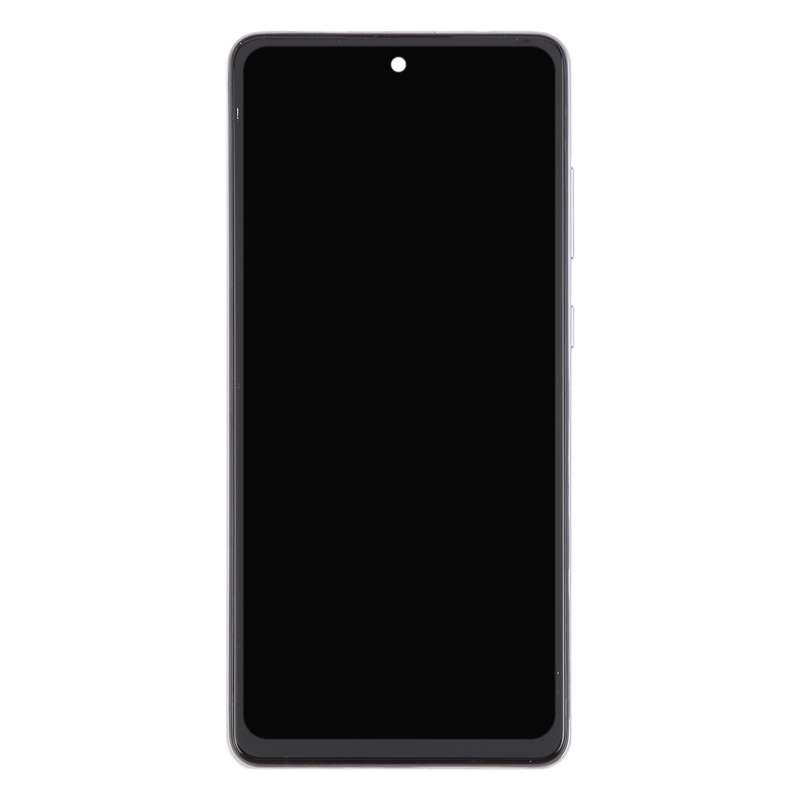 For Samsung Galaxy A72 4G SM-A725 6.43 inch OLED LCD Screen Digitizer Full Assembly with Frame (Blue