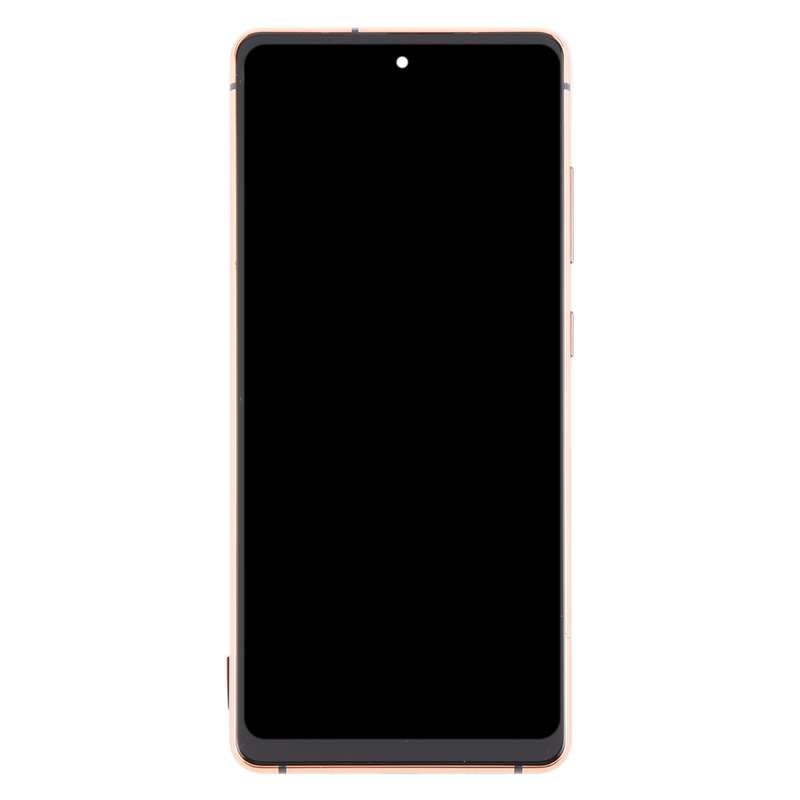 For Samsung Galaxy S20 FE SM-G780F 6.43 inch OLED LCD Screen Digitizer Full Assembly with Frame (Gre