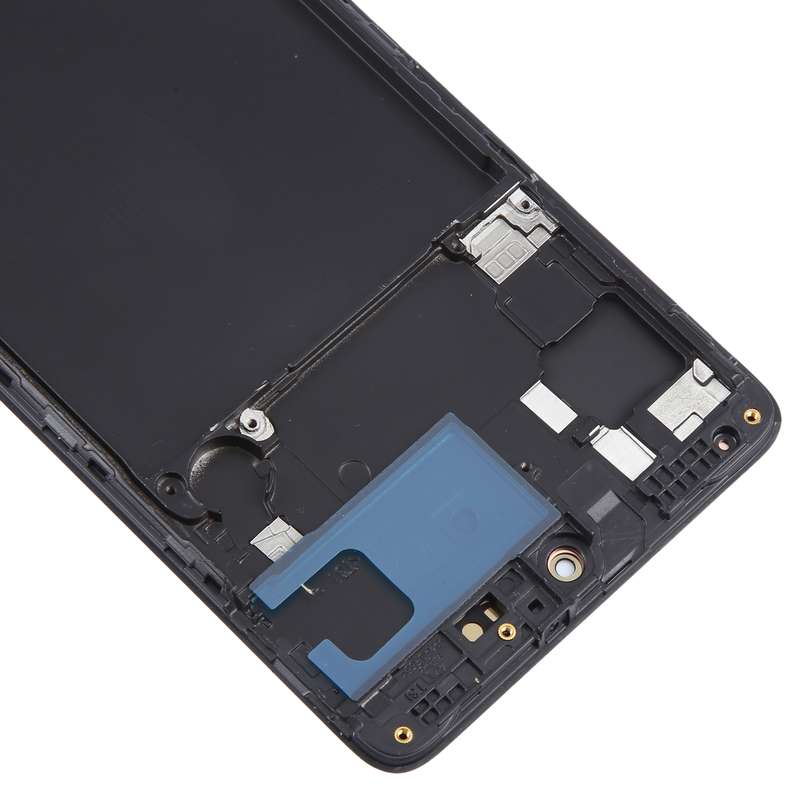 For Samsung Galaxy A71 4G SM-A715F 6.43 inch OLED LCD Screen Digitizer Full Assembly with Frame (Bla