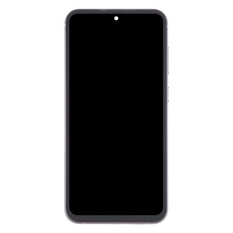 For Samsung Galaxy S23 FE SM-S711B 6.43 inch OLED LCD Screen Digitizer Full Assembly with Frame (Bla