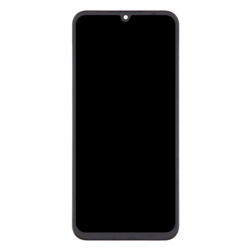 For Samsung Galaxy A25 SM-A256B 6.43 inch OLED LCD Screen Digitizer Full Assembly with Frame (Black)