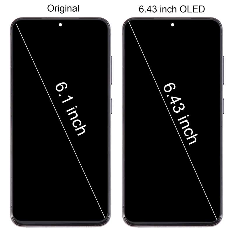 For Samsung Galaxy S23 SM-S911B 6.43 inch EU Version OLED LCD Screen Digitizer Full Assembly with Fr