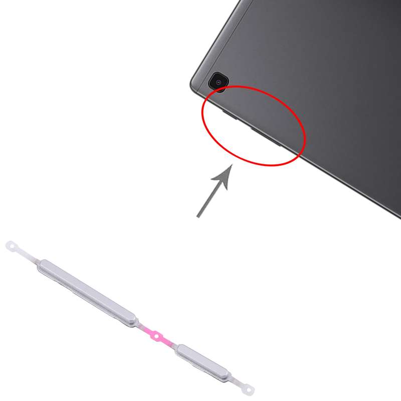 For Samsung Galaxy Tab A7 Lite SM-T225 Original Power Button and Volume Control Button (Black)