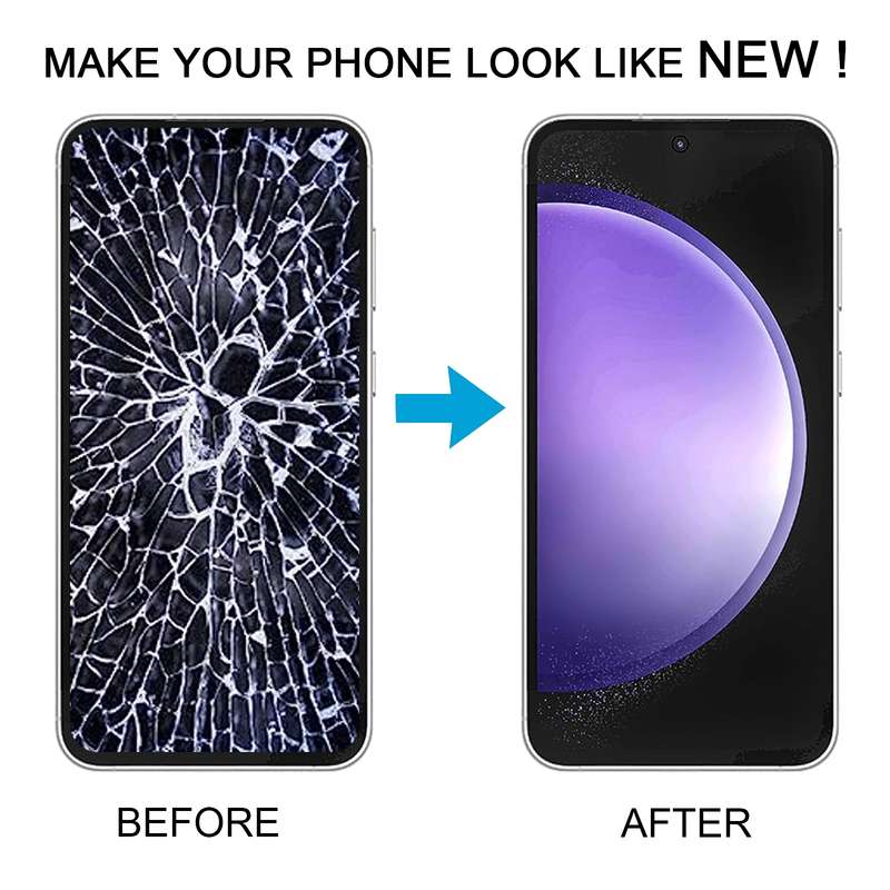 For Samsung Galaxy S23 FE SM-S711B TFT LCD Screen Digitizer Full Assembly, Not Supporting Fingerprin