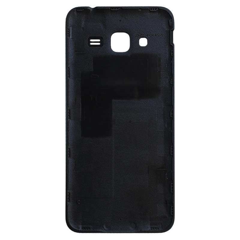 For Galaxy J3 (2016) / J320FN / J320F / J320G / J320M / J320A / J320V / J320P Back Cover (Black)