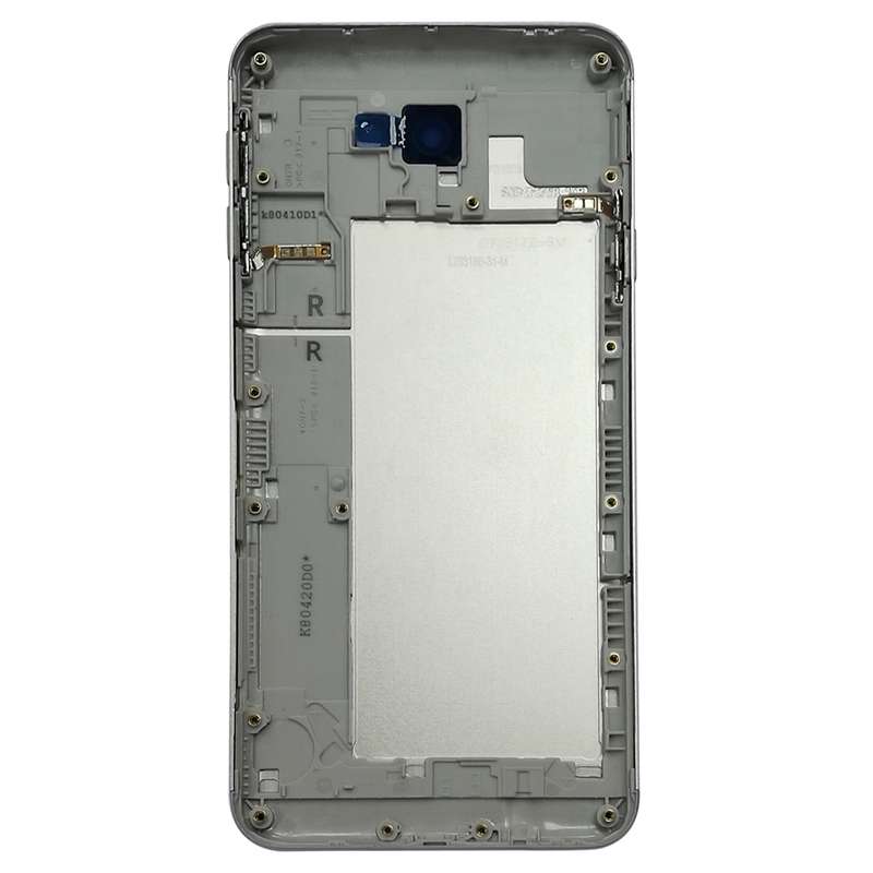 For Galaxy J7 Prime, G610F, G610F/DS, G610F/DD, G610M, G610M/DS, G610Y/DS, ON7(2016) Back Cover (Sil