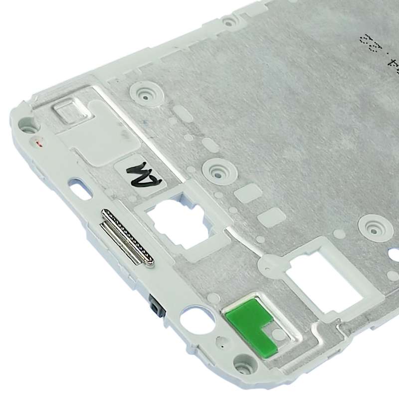 For Galaxy J7 V / J7 Perx / J727V / J727P Front Housing LCD Frame Bezel Plate (White)