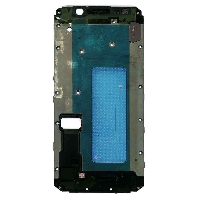 For Galaxy On6 / J6 / J600 Front Housing LCD Frame Bezel Plate (Black)