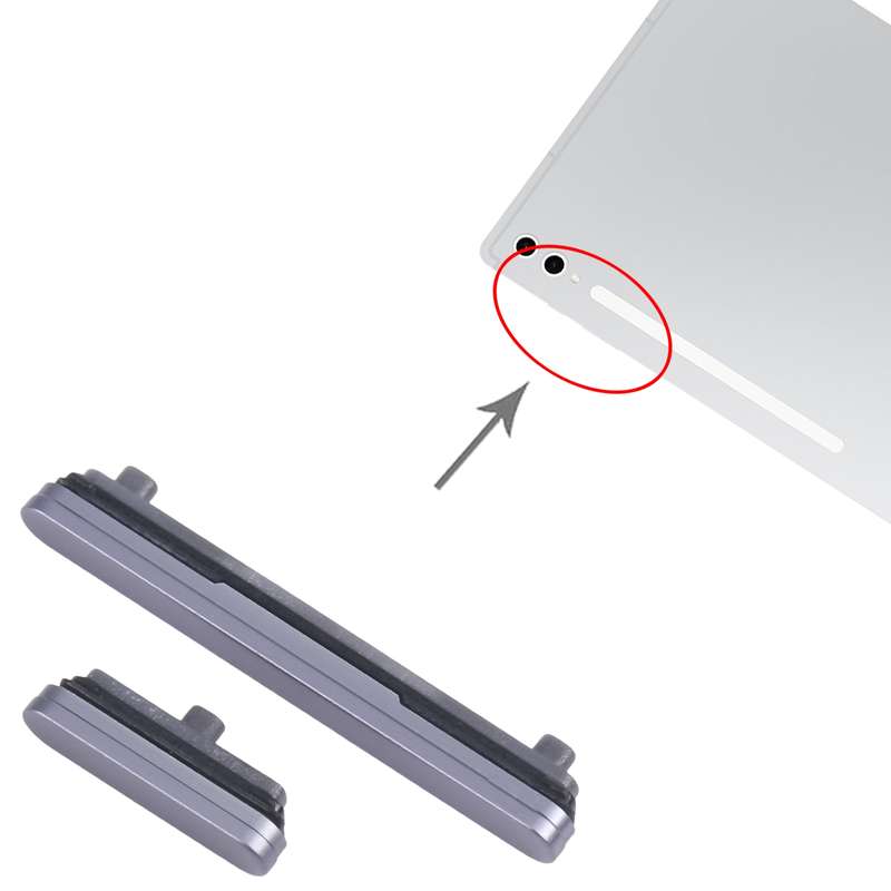 For Samsung Galaxy Tab S10 Ultra SM-X920/X926 Original Power Button and Volume Control Button (Grey)