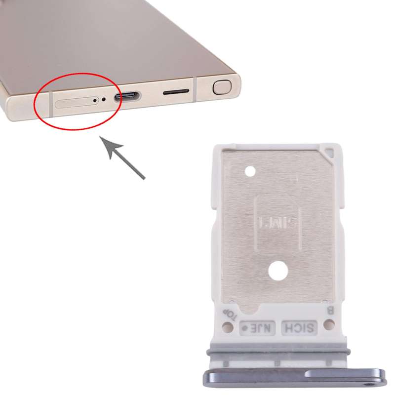 For Samsung Galaxy S25 Ultra SM-S938B Original SIM + SIM Card Tray (Gold)