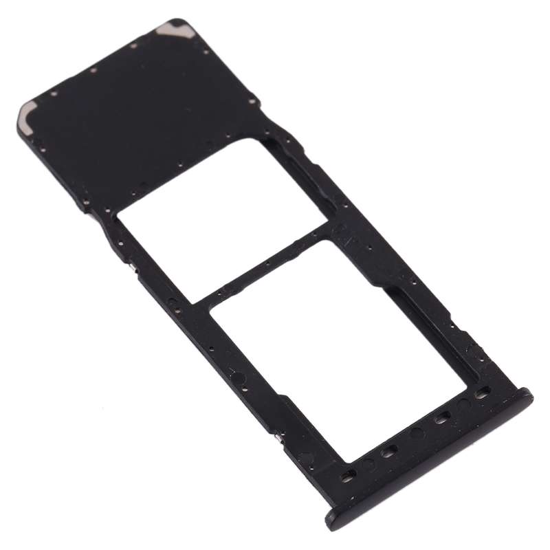 For Galaxy A10 SIM Card Tray + Micro SD Card Tray (Blue)