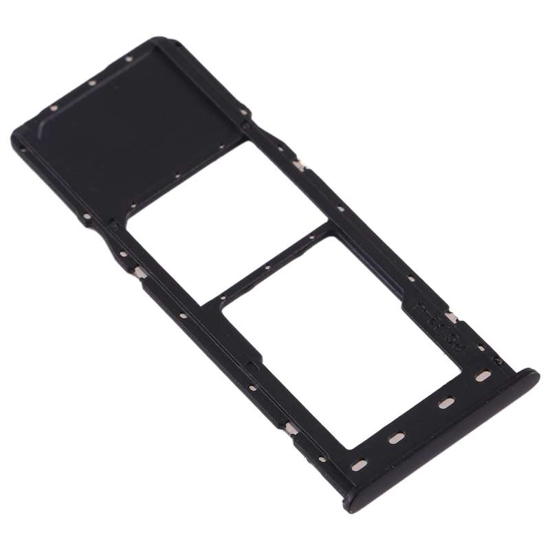 For Galaxy A10 SIM Card Tray + Micro SD Card Tray (Blue)