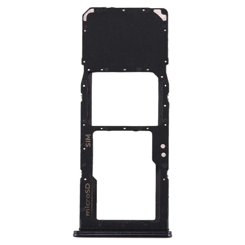For Galaxy A70 SIM Card Tray + Micro SD Card Tray (Blue)