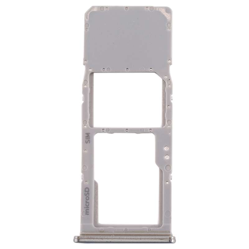 For Galaxy A70 SIM Card Tray + Micro SD Card Tray (Orange)