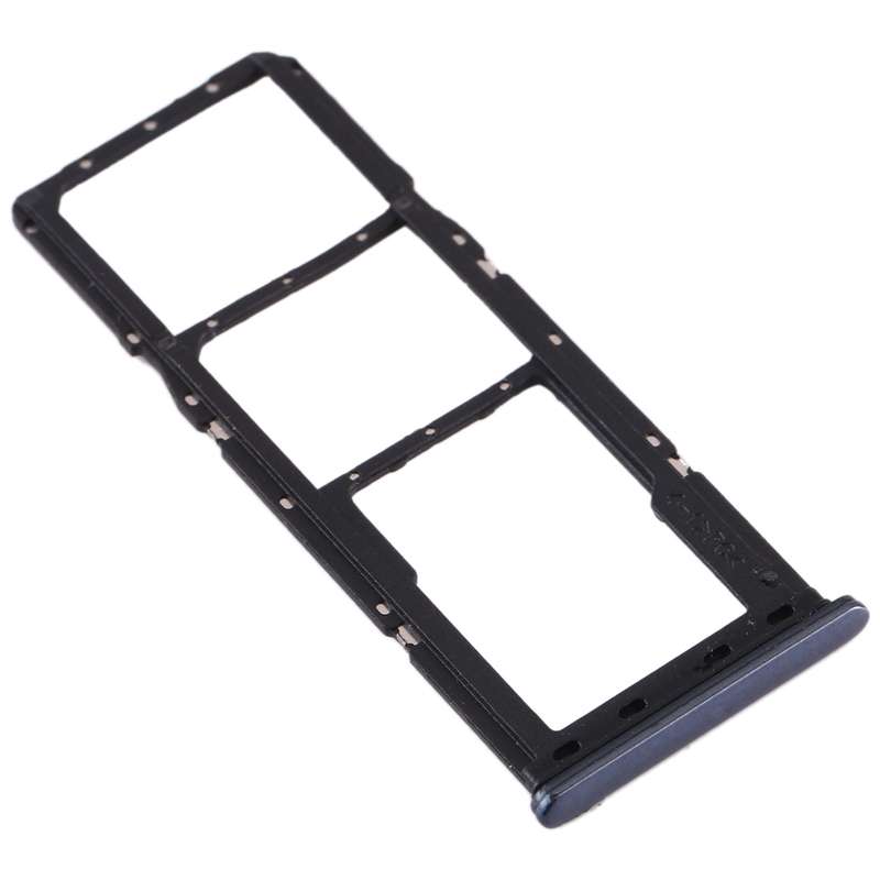 For Galaxy A70 SIM Card Tray + SIM Card Tray + Micro SD Card Tray (Blue)