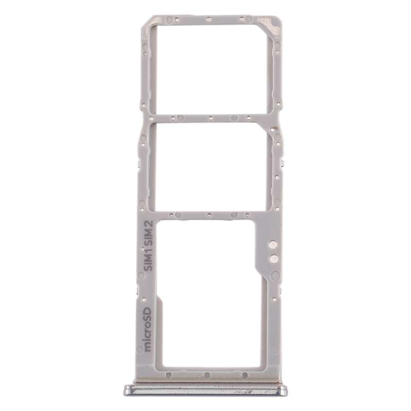 For Galaxy A70 SIM Card Tray + SIM Card Tray + Micro SD Card Tray (Blue)