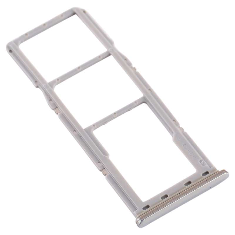 For Galaxy A70 SIM Card Tray + SIM Card Tray + Micro SD Card Tray (Blue)