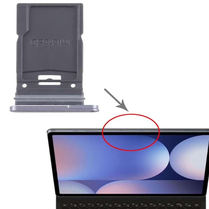 For Samsung Galxy Tab S10+ / S10 Ultra SM-X820/X920 Micro SD Card Tray (Grey)