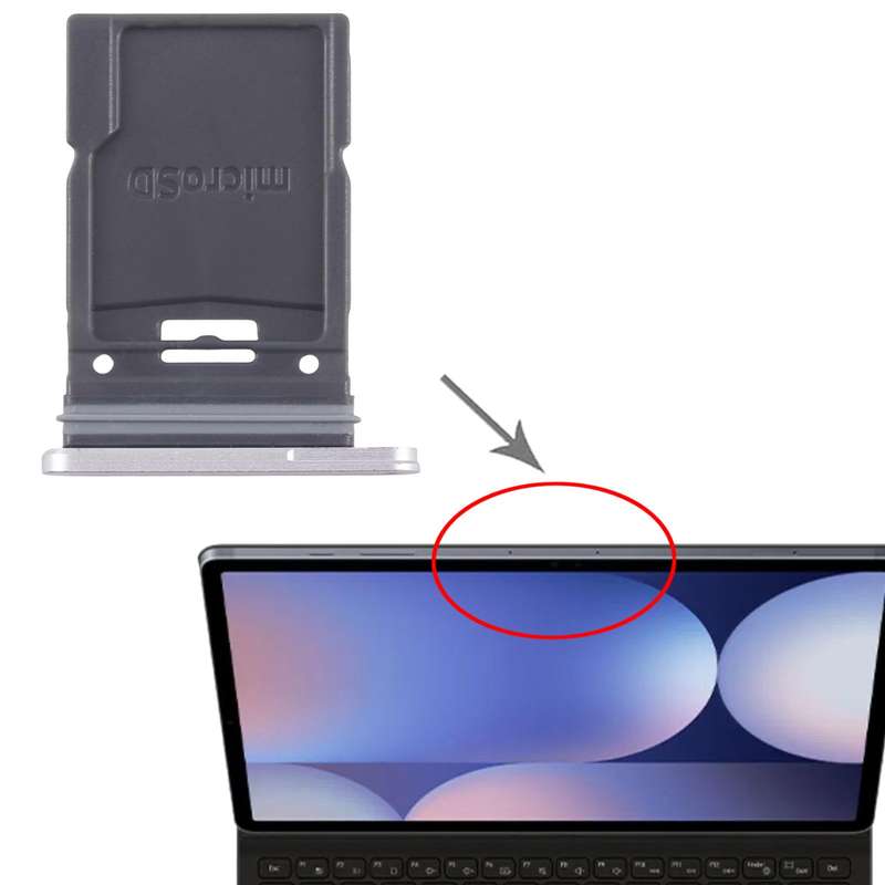 For Samsung Galxy Tab S10+ / S10 Ultra SM-X820/X920 Micro SD Card Tray (Grey)
