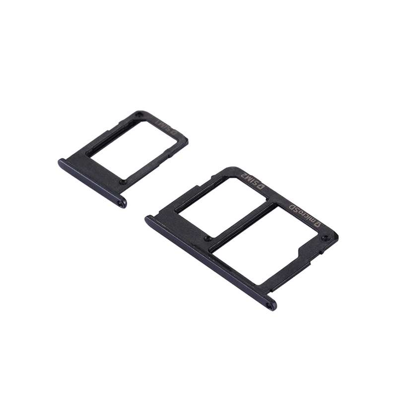 For Galaxy J5 Prime / G570 & J7 Prime / G610 SIM Card Tray + Micro SD & SIM Card Tray (Gold)