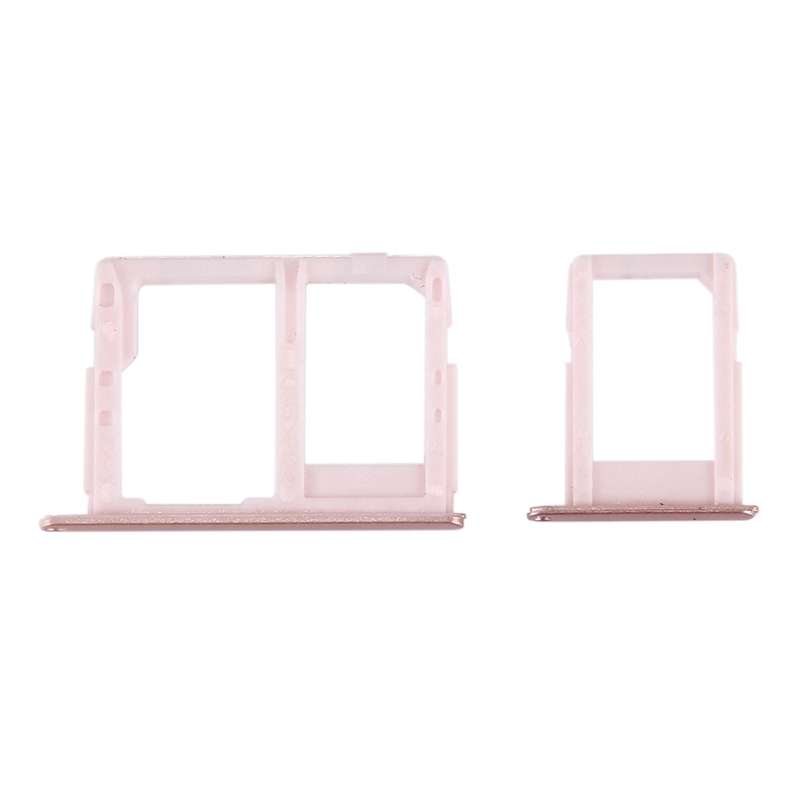For Galaxy J5 Prime / G570 & J7 Prime / G610 SIM Card Tray + Micro SD & SIM Card Tray (Gold)