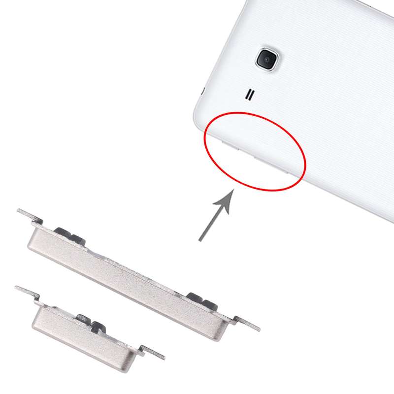 For Samsung Galaxy Tab A 7.0 2016 SM-T280/T285 Original Power Button and Volume Control Button (Blac