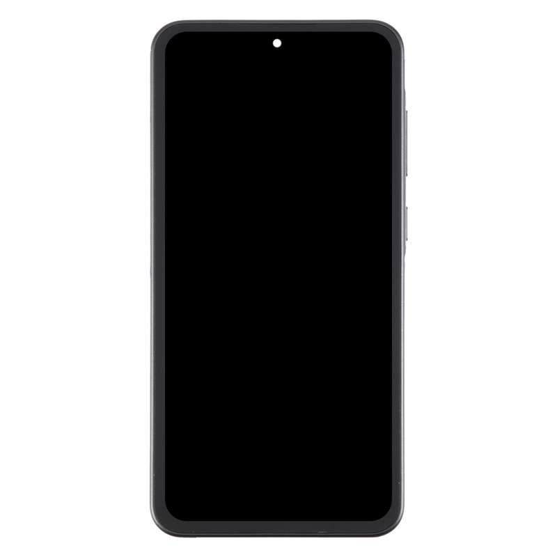 For Samsung Galaxy A36 SM-A366B 6.67 inch OLED LCD Screen Digitizer Full Assembly with Frame (Grey)