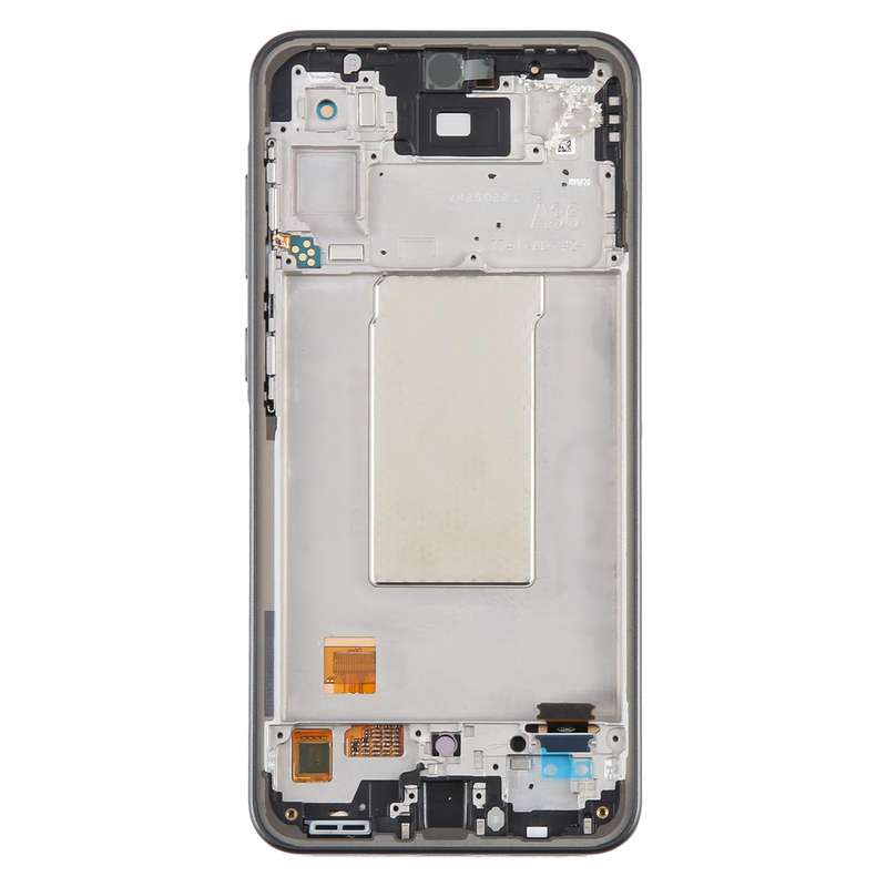 For Samsung Galaxy A36 SM-A366B 6.67 inch OLED LCD Screen Digitizer Full Assembly with Frame (Grey)