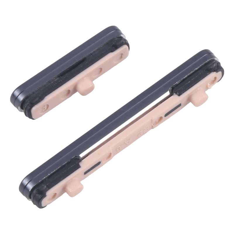 For Samsung Galaxy S25 SM-S931B 10pcs Power Button and Volume Control Button (Black)