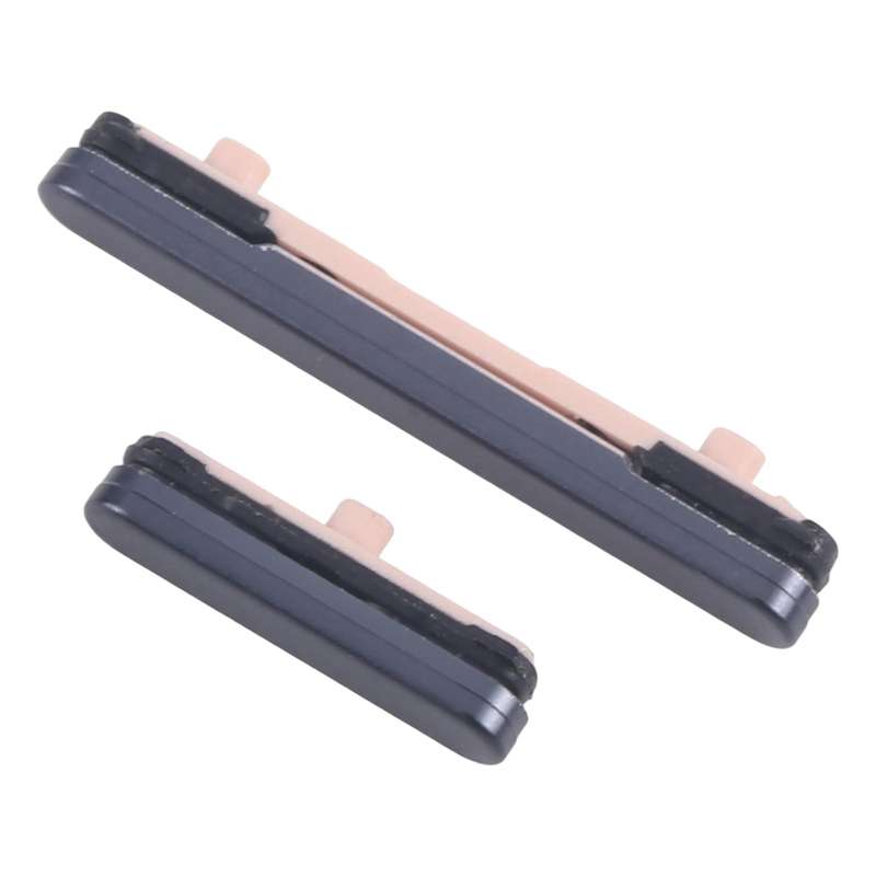 For Samsung Galaxy S25+ SM-S936B 10pcs Power Button and Volume Control Button (Black)